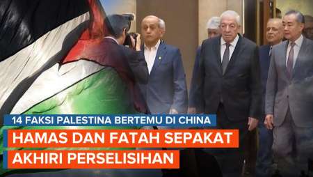 Hamas dan Fatah Palestina Sepakat Berdamai Usai Difasilitasi China