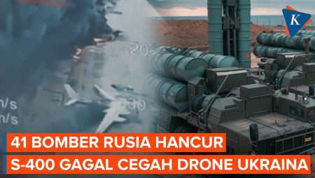 Ukraina Hancurkan 41 Bomber Rusia, Pertahanan S-400 Jadi Sorotan