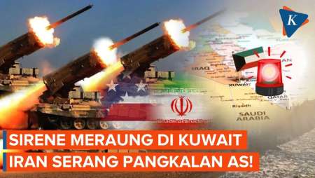 Sirene Peringatan Meraung! Kuwait Dan Bahrain Jadi Target Serangan Iran