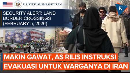 Ketegangan Memuncak, AS Rilis Instruksi Evakuasi Untuk Warganya Di Iran