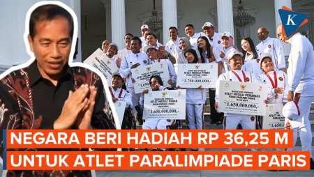 Momen Jokowi Beri Apresiasi ke Atlet Paralimpiade, Medali Emas Dapat Rp 6 M