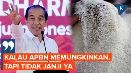 Jokowi Berniat Lanjutkan Bansos Beras hingga Desember, tapi...