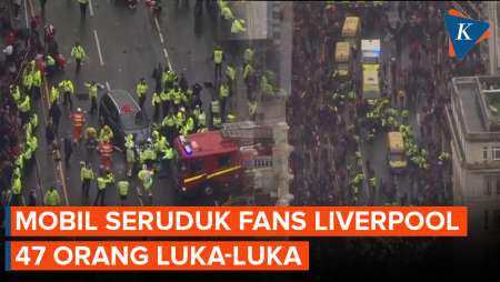 47 Fans Liverpool Luka-luka Usai Diseruduk Mobil Saat Pawai Juara Liga Inggris 