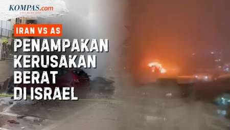 Sirene Meraung-raung Siang Malam, Rudal Iran Hantam 3 Kota Di Israel