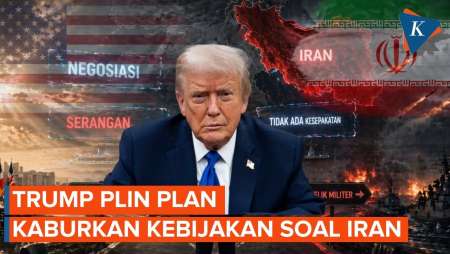 Trump Plin-Plan Soal Iran, Arah Kebijakan  Makin Kabur
