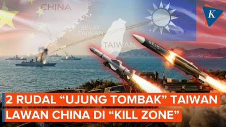 Siap Lawan China Di Zona "Kill Zone", Ini 2 Rudal Jagoan Taiwan!