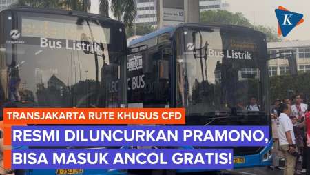 Transjakarta Khusus CFD Rute Senayan-Ancol Resmi Beroperasi, Tarif Rp 3.500 Dan Masuk Ancol Gratis!