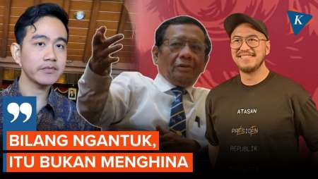 Materi Pandji Singgung Gibran, Mahfud: Masa Bilang Ngantuk Menghina?