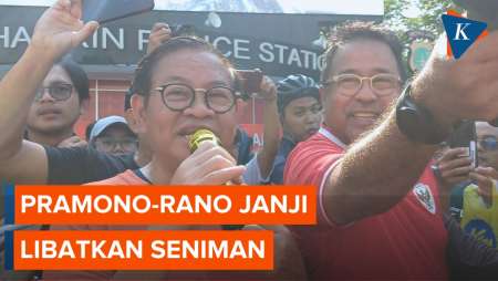 Pramono-Rano Janji Libatkan Seniman dalam Pengelolaan TIM