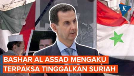 Bashar Al Assad Ingin Tetap Bertempur di Suriah, tapi Dievakuasi Rusia ke Moskwa