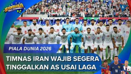 Timnas Iran Wajib Tinggalkan AS Usai Tiap Laga Piala Dunia 2026