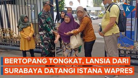 Lapor Mas Wapres, Nenek dari Surabaya Berharap Gibran Bantu Lunasi Utangnya