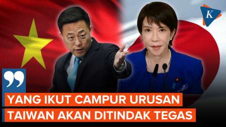 China Peringatkan Jepang Dan Takaichi, Ikut Campur Urusan Taiwan Akan Ditindak Tegas