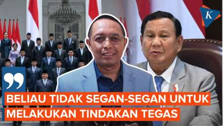 Prabowo Bakal Tindak Tegas Anggota Kabinet yang Korupsi