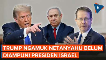Netanyahu Belum Diampuni Presiden Israel, Trump Mencak-mencak