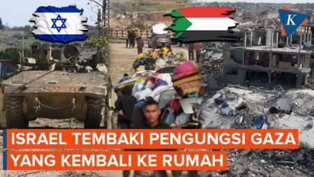 Tank-tank Israel Tembaki Warga Gaza yang Akan Kembali ke Rumah