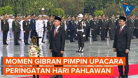 [FULL] Gibran Pimpin Upacara Peringatan Hari Pahlawan di TMP Kalibata