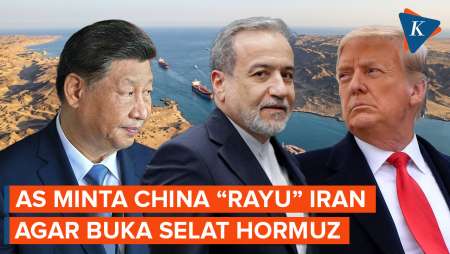 AS Berharap China "Rayu" Iran Agar Buka Selat Hormuz