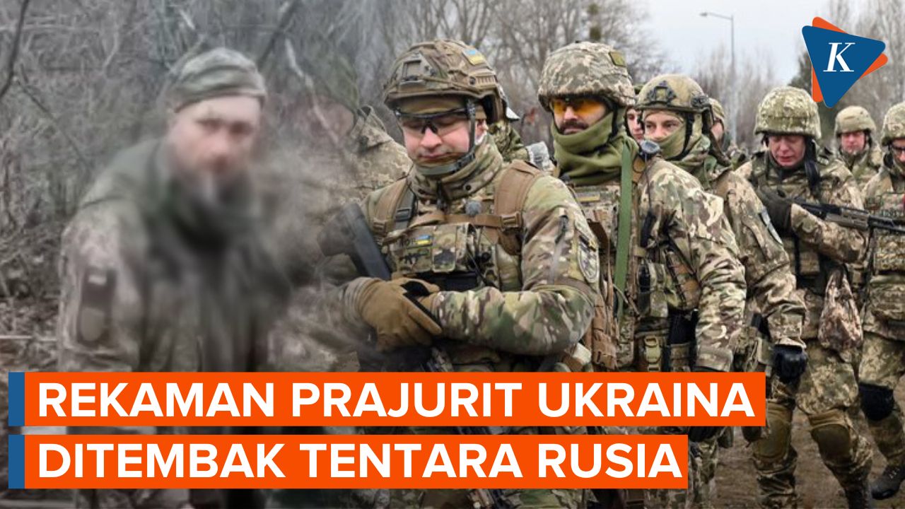 Beredar Video Prajurit Ukraina Ditembak Tentara Rusia setelah Teriakkan “Jayalah Ukraina”