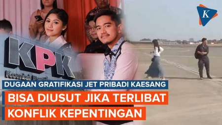 Ramai Pesawat Jet Pribadi Kaesang, KPK Sebut Bisa Diusut jika Ada Konflik Kepentingan