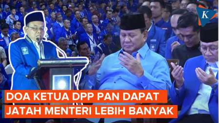 Isi Doa Ketua DPP PAN Supaya Jatah Menteri Partainya Lebih Banyak dari Perkiraan