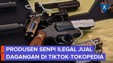 5 Orang Pembuat Senpi Ilegal Ditangkap, Jualan Di Platform Online