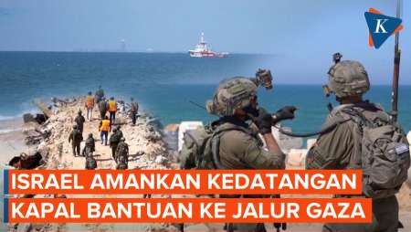 Momen Militer Israel Kawal Ketat Kedatangan Kapal Bantuan Pertama dari Siprus