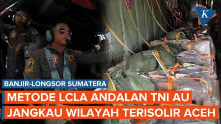 Skadron Udara 31 Kerahkan C-130J Hercules Untuk Airdrop Bantuan Ke Wilayah Terisolir