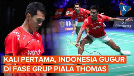 Pertama Kali Dalam Sejarah, Indonesia Tersingkir Di Fase Grup Piala Thomas, Kalah 1-4 Dari Perancis
