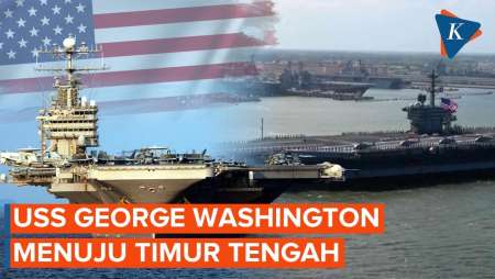 Tentara AS Stres, Kapal Induk USS Abraham Lincoln Ditarik dari Timur Tengah