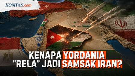 Yordania, Negara "Lemah" Yang Memilih Dihajar Iran