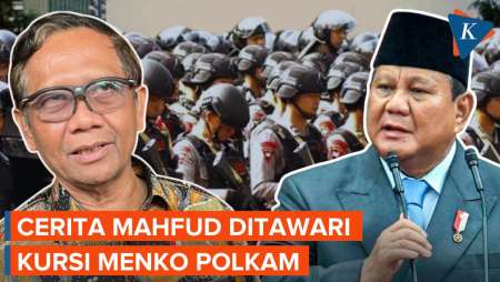 Mahfud MD Ngaku Ditawari Jadi Menko Polkam Tapi Tidak Menjawab
