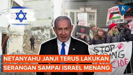 Netanyahu Tolak Permintaan Gencatan Senjata Hamas dan Pembentukan Negara Palestina