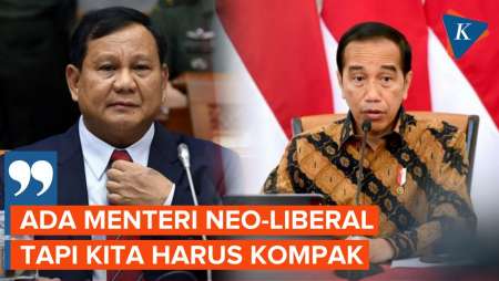 Prabowo Singgung Ada Menteri Neo-Liberal di Kabinet Jokowi, Terungkap Saat Sidang Kabinet