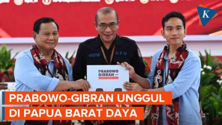Rekapitulasi Papua Barat Daya: Prabowo Menang dari Anies dan Ganjar