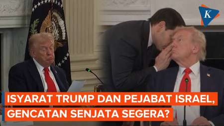 Isyarat Donald Trump dan Klaim Pejabat Israel, Gencatan Senjata Tercapai?