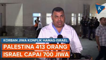 Update Serangan Israel ke Palestina, Korban Meninggal Capai 413 Jiwa,…