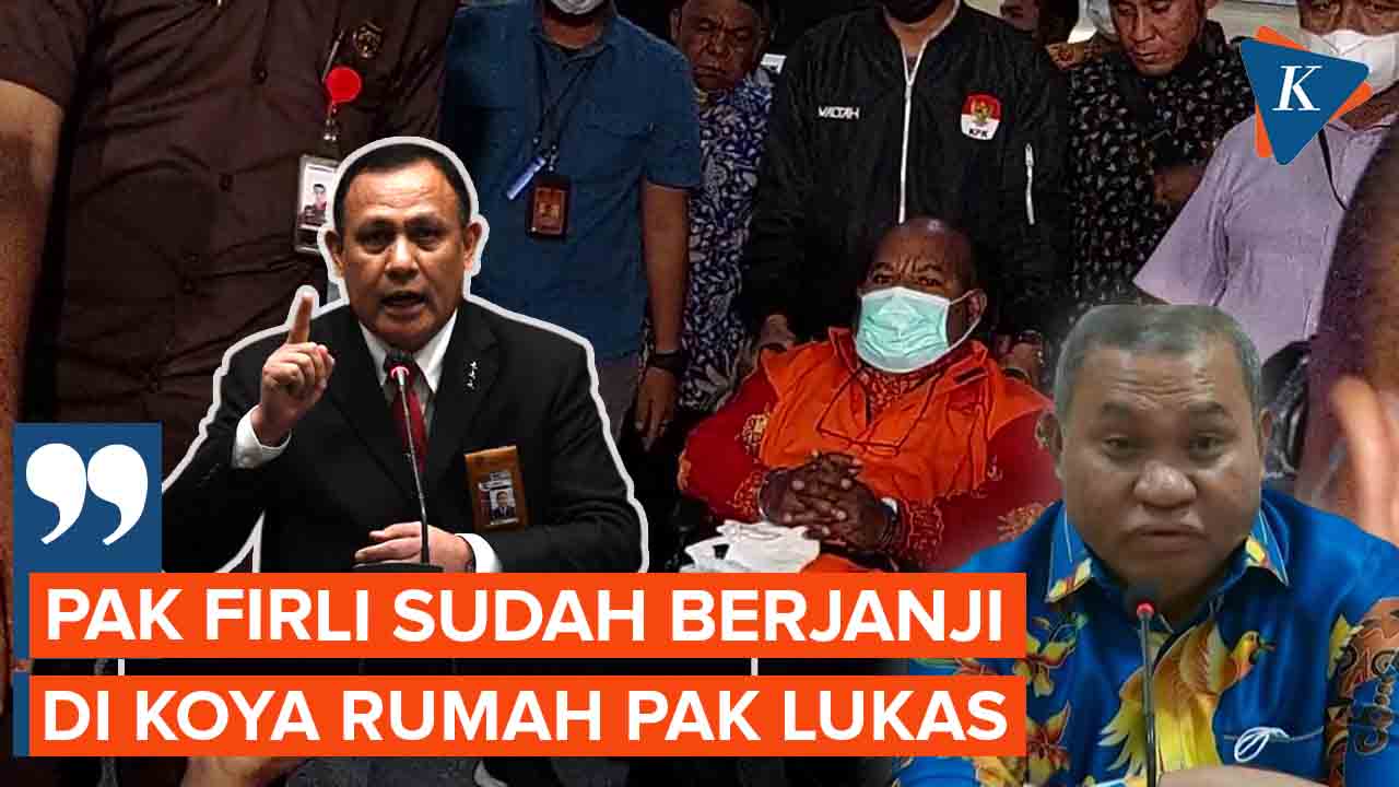 Lukas Enembe Tagih Janji Ketua KPK Firli Bahuri