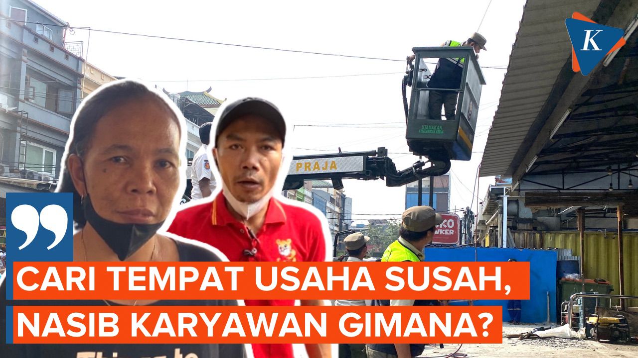 Curhatan Pedagang dan Karyawan Imbas Bongkar Paksa Ruko di Pluit…