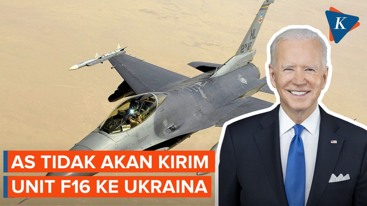 Tegas dan Singkat, Biden Tak Akan Kirim Jet tempur F-16 ke Ukraina