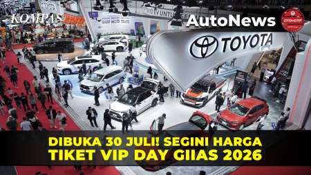 GIIAS 2026 Dibuka 30 Juli, Tiket VIP Day mulai Rp 250.000