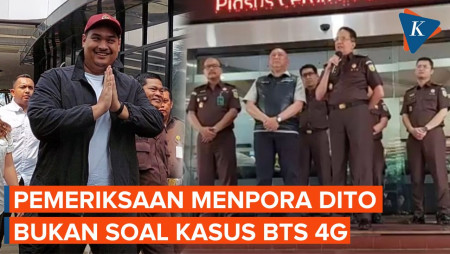 Kejagung Sebut Pemeriksaan Menpora Dito Tak Terkait Peristiwa Pidana Kasus BTS 4G