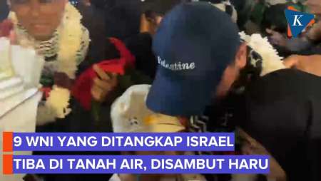 Tangis Haru Keluarga Sambut Kepulangan 9 WNI yang Ditangkap Israel