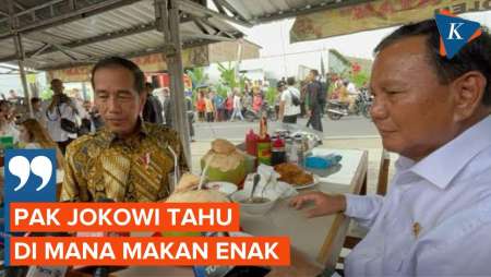 Pujian Prabowo ke Jokowi Usai Makan Bakso Bareng