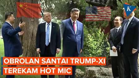 Bocor! Ini Obrolan Santai Xi dan Trump di Jantung Pemerintahan China