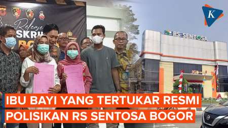 Kasus Bayi Tertukar di Bogor, RS Sentosa Dilaporkan ke Polisi