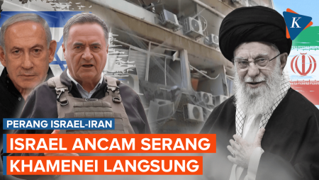 Murka Rudal Iran Hantam Rumah Sakit, Israel Ancam Serang Khamenei Langsung
