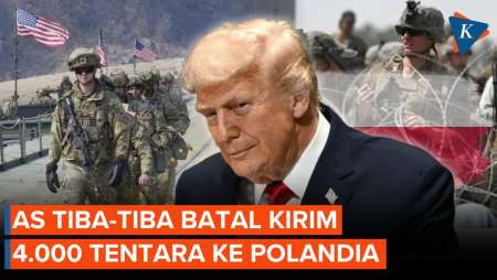 AS Batal Kirim 4.000 Pasukan Ke Polandia, Ada Apa?