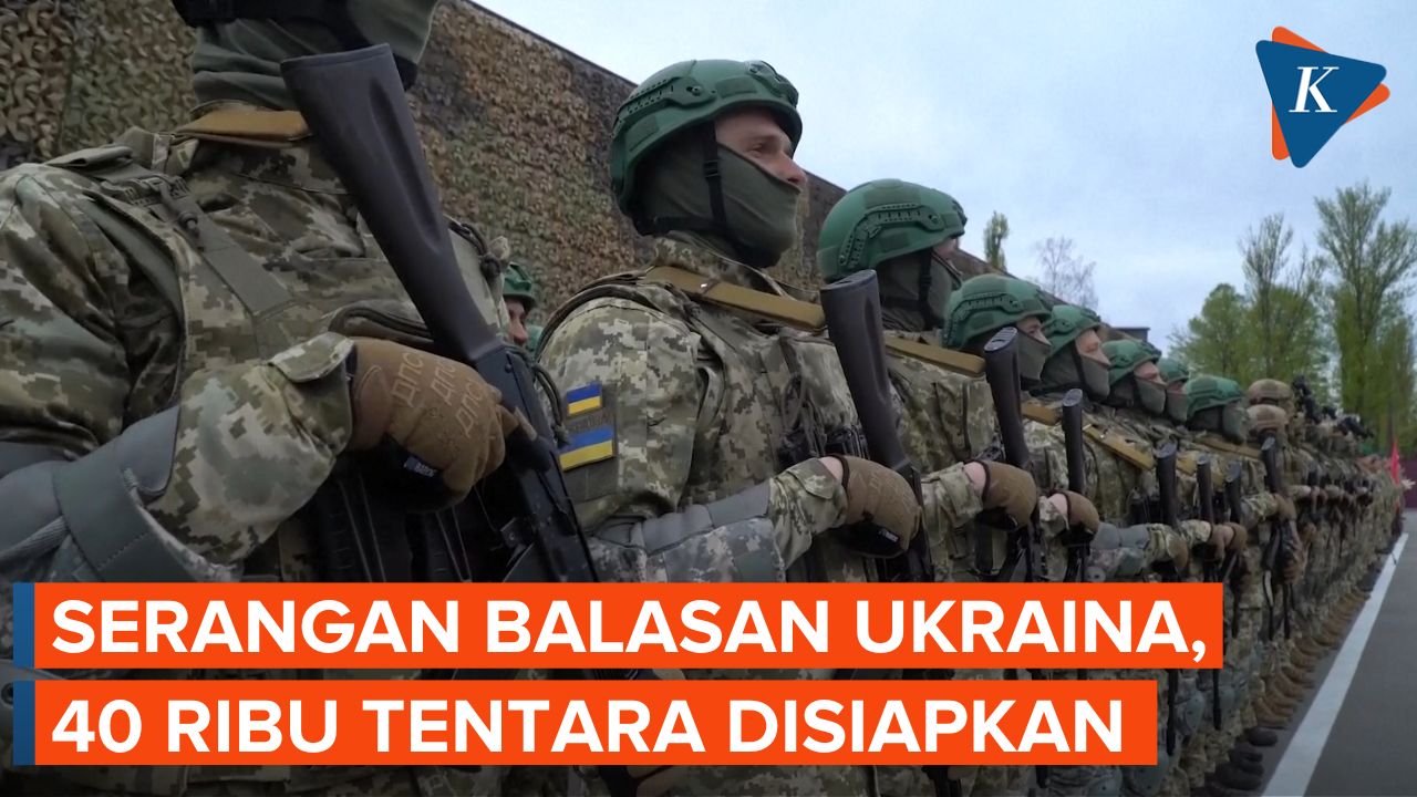 Ukraina Bentuk 8 Brigade Berisi 40 Ribu Tentara untuk Serang…