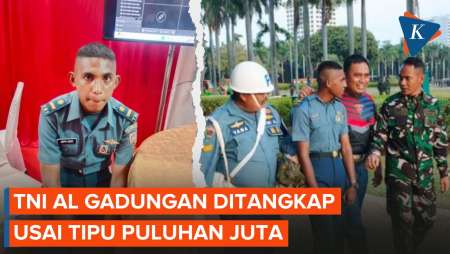 Perwira TNI AL Gadungan Ditangkap, Diduga Tipu Warga Puluhan Juta